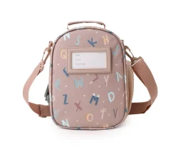 Bolsa Merienda Térmica 3D Funny Letters Personalizable