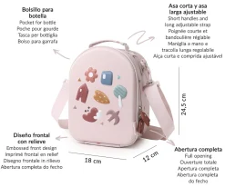 Bolsa Merienda Térmica 3D Geometric Nature Personalizable