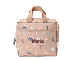 Bolsa Merienda Térmica Funny Letters Personalizable