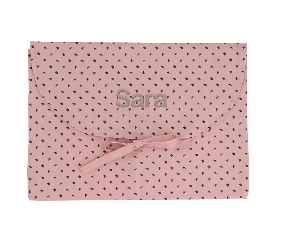 Bolsa para Muda Mini Star Pink Personalizable