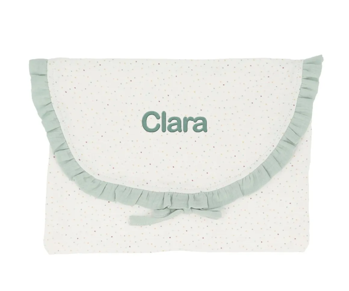 Bolsa para Muda Rainbow Dots Verde Personalizable