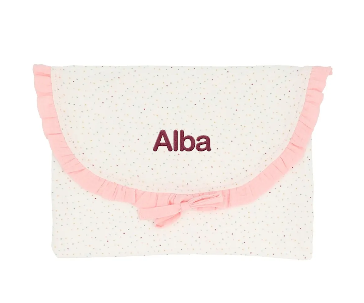 Bolsa para Muda Rainbow Dots Rosa Personalizable