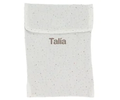 Bolsa para Pañales Rainbow Dots Azul Personalizable