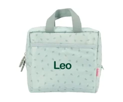 Bolsa Térmica Acolchada Leaves Sage Personalizable