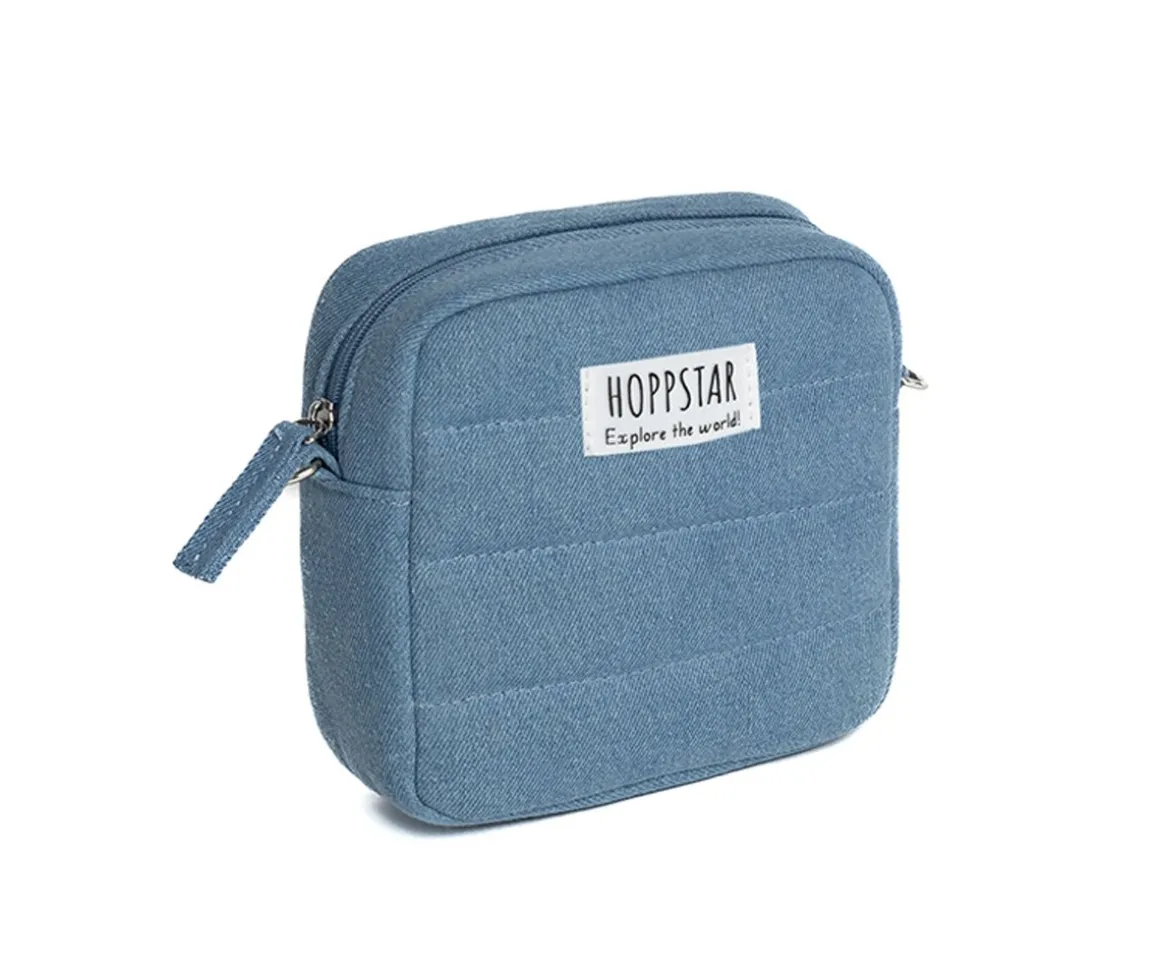 Bolsito Funda Cámara Midi Denim