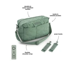 Bolso Acolchado para Carro Bebé Green