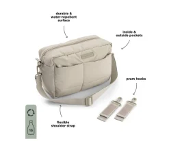 Bolso Acolchado para Carro Bebé Sand