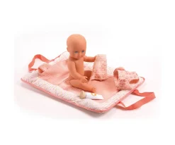 Bolso Cambiador Pink Peak Pomea para Muñecos