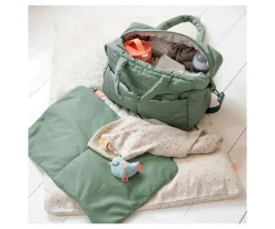 Bolso Carro Bebé con Cambiador Green