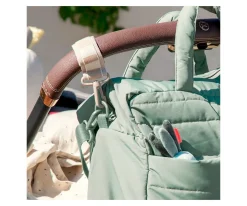 Bolso Carro Bebé con Cambiador Green