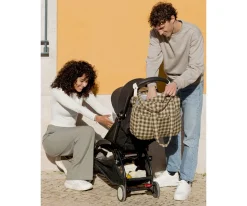 Bolso Carro Bebé Hyde Park Waterproof Green Checks