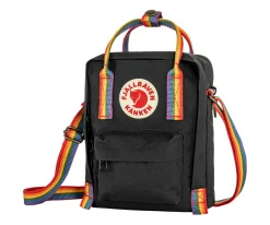 Bolso Kanken Rainbow Sling Black