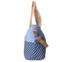 Bolso Nevera Stripes Blue