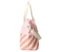 Bolso Nevera Stripes Pink