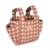 Bolso Organizador Hyde Park Terracotta Checks