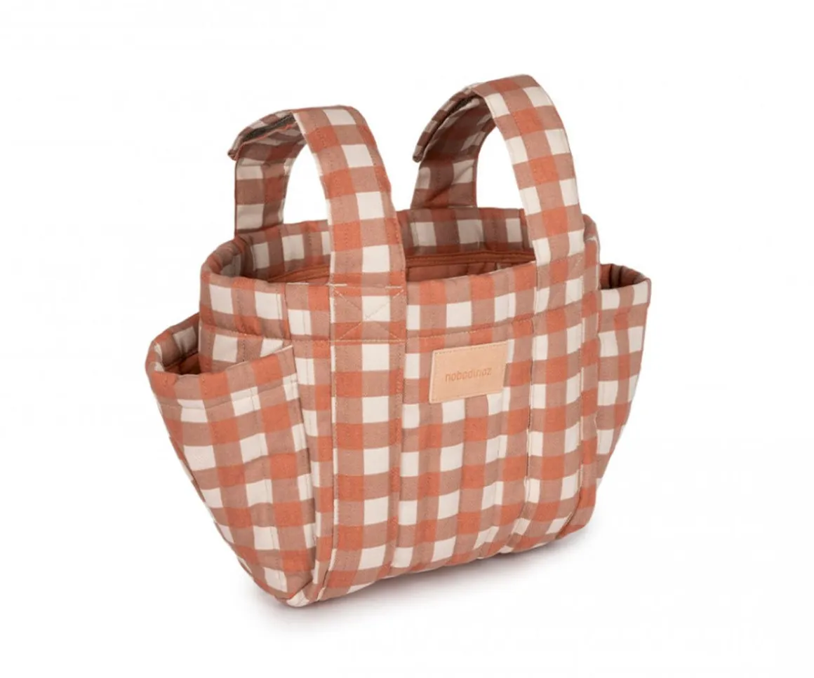 Bolso Organizador Hyde Park Terracotta Checks