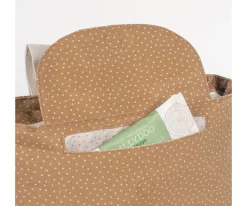 Bolso Organizador Lunares Poppy Canela