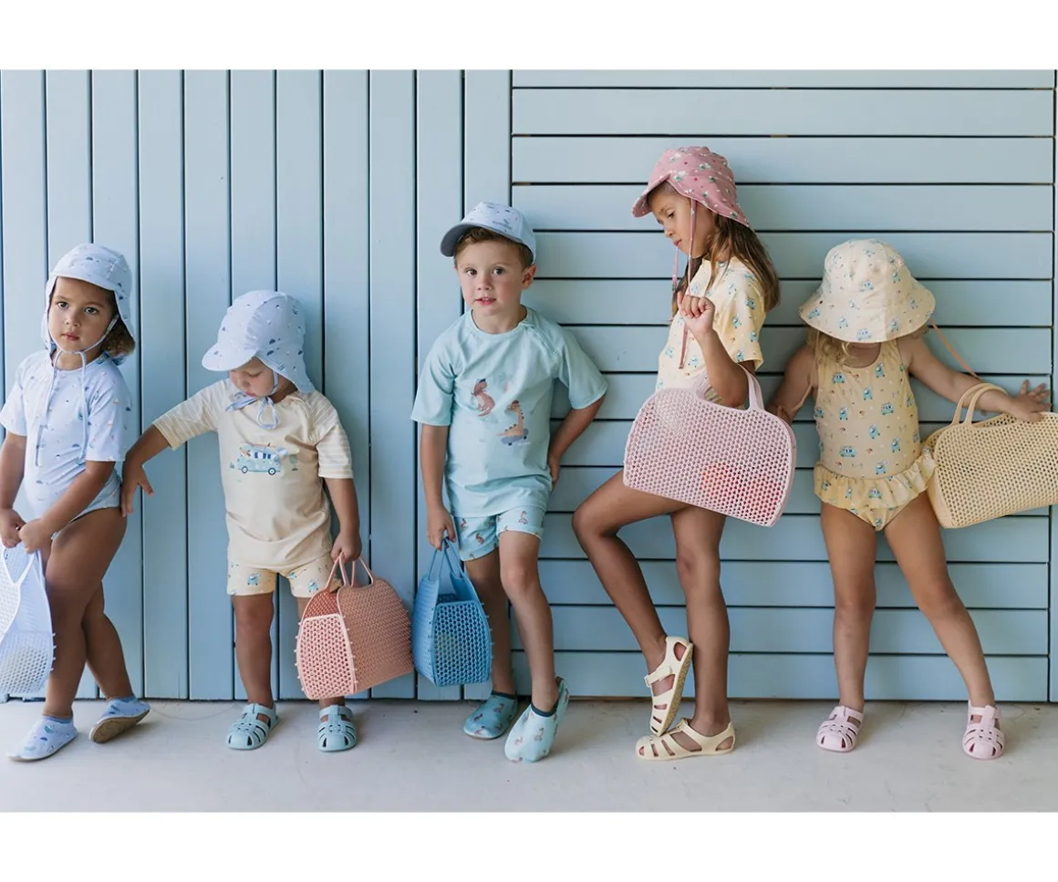 Bolso Retro Vintage Serenity Blue