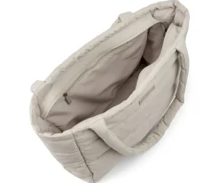 Bolso Tote Acolchado Sand con Cambiador
