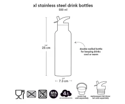 Botella Acero 500 ml vehicles