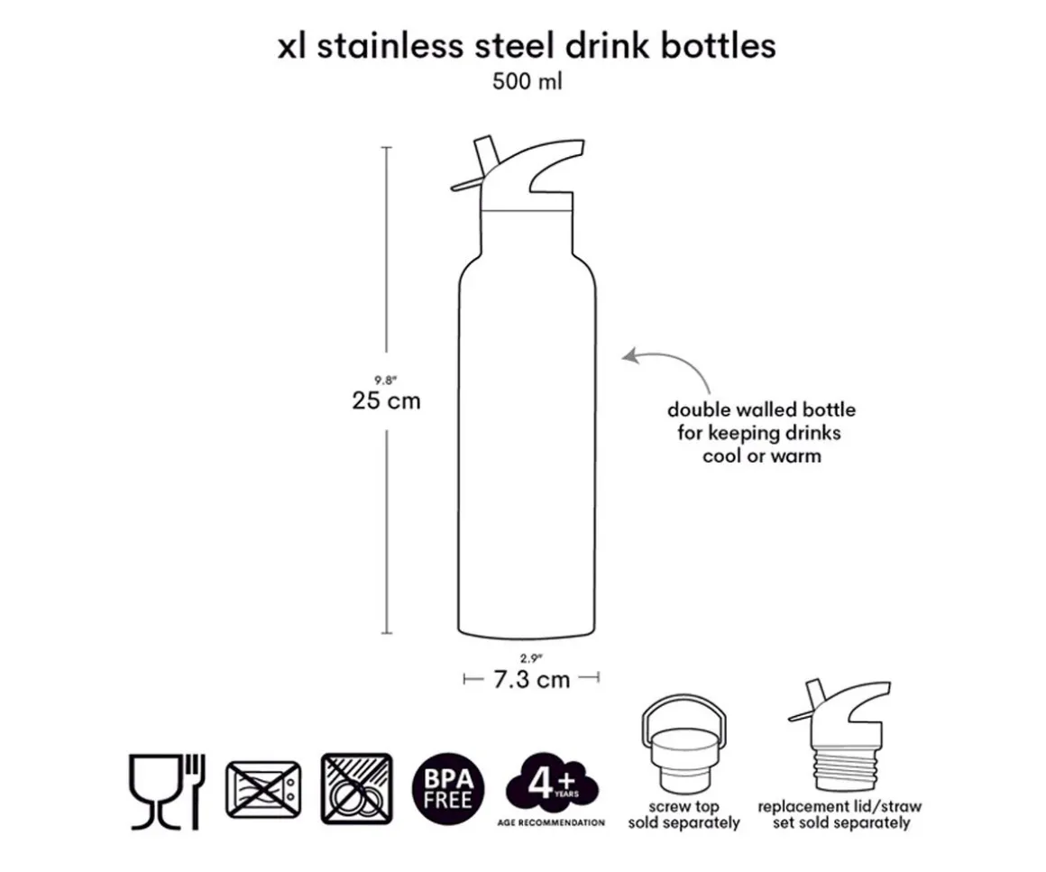 Botella Acero 500 ml vehicles
