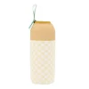 Botella Acero con Funda Stripes Yellow Chess Personalizable 750ml