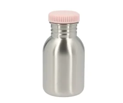 Botella Acero con Funda Stripes Pink Personalizable 350ml