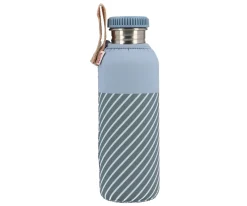 Botella Acero con Funda Stripes Blue Personalizable 750ml