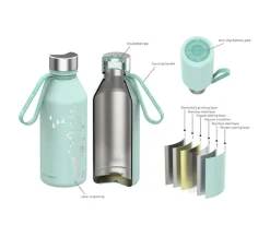 Botella Acero Inoxidable TEMPflask Spirit Harmony 500ml Green