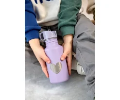 Botella Acero Inoxidable Little Gang Heart Lilac 500ml