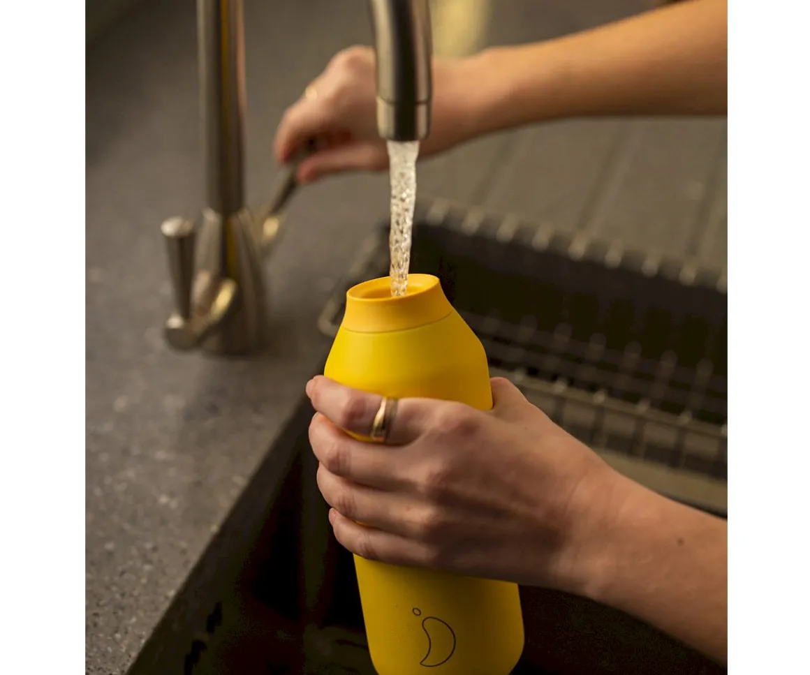 Botella Acero Inoxidable Serie 2 Amarillo Polen 500ml