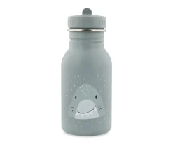 Botella Acero Trixie Mr. Shark 350ml + 6 Pegatinas Redondas Blue Regalo