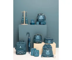 Botella Acero Trixie Mr. Triceratops 500ml + 6 Pegatinas Redondas Blue Regalo