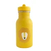 Botella Acero Trixie Mrs. Lion 350ml + 6 Pegatinas Redondas Yellow Regalo