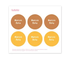 Botella Acero Trixie Mrs.Unicorn 350ml + 6 Pegatinas Redondas Yellow Regalo