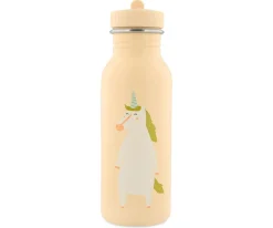 Botella Acero Trixie Mrs.Unicorn 500ml + 6 Pegatinas Redondas Yellow Regalo