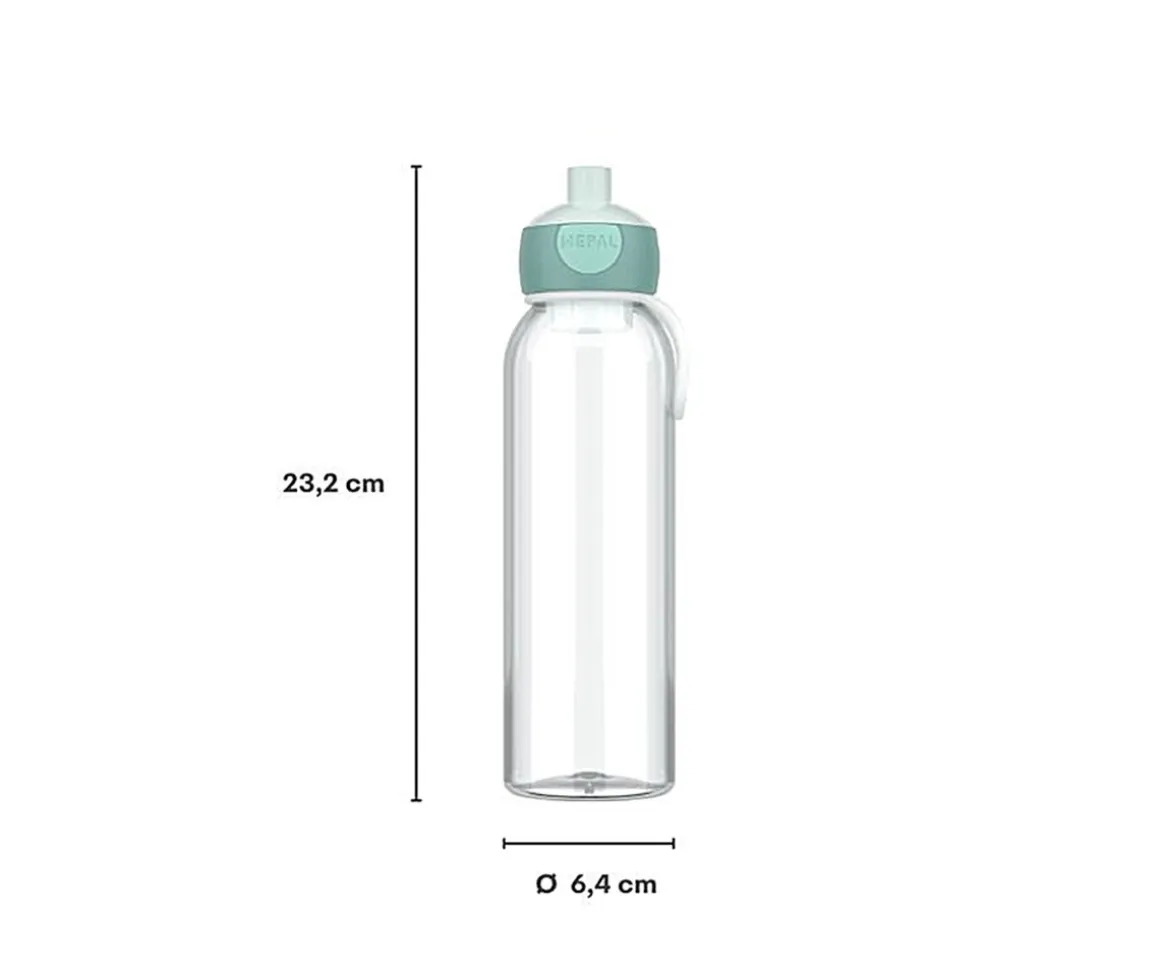 Botella Campus Pop-Up Personalizada Cool Pink 500ml Little Red