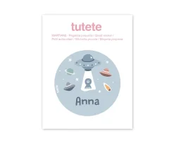 Botella Campus Pop-Up Personalizada Blue 400ml The Martians