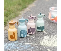 Botella de Acero Croco Verde