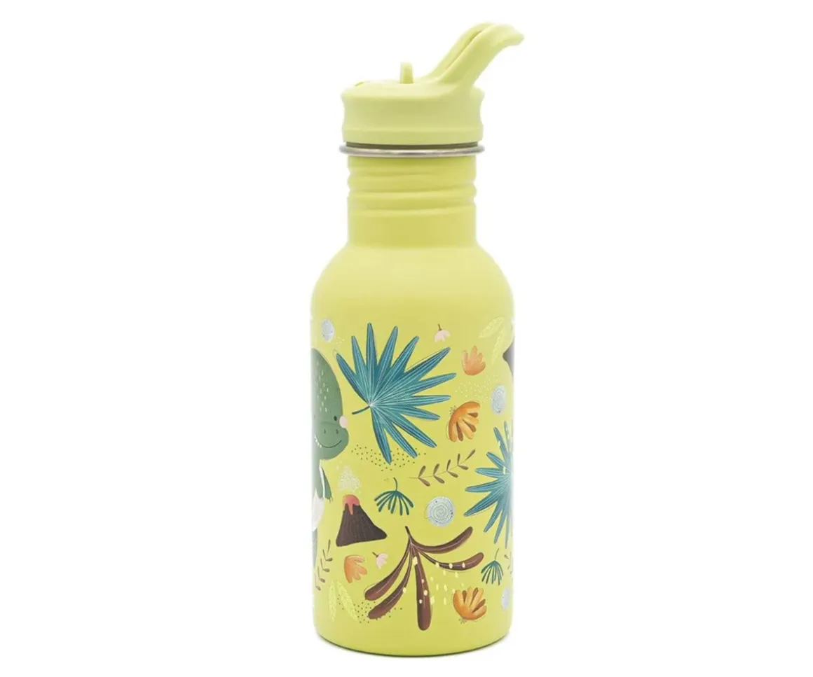 Botella de Acero Dinosaurio 500ml