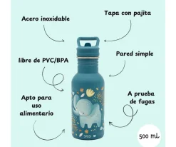 Botella de Acero Elefante 500ml