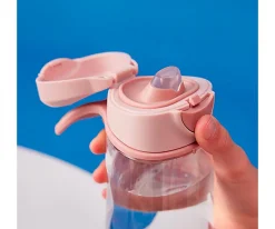 Botella de Tritán con Boquilla y Asa 450 ml Blush Crush