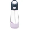 Botella de Tritán con Pajita 600 ml Indigo Rose