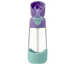 Botella de Tritán con Pajita 450 ml Lilac Pop