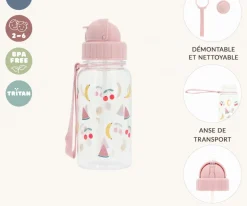 Botella Plástico Fruits Personalizable