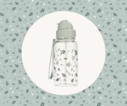 Botella Plástico Leaves Sage Personalizable