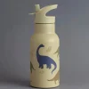 Botella Térmica Acero Dinosaurios 350ml