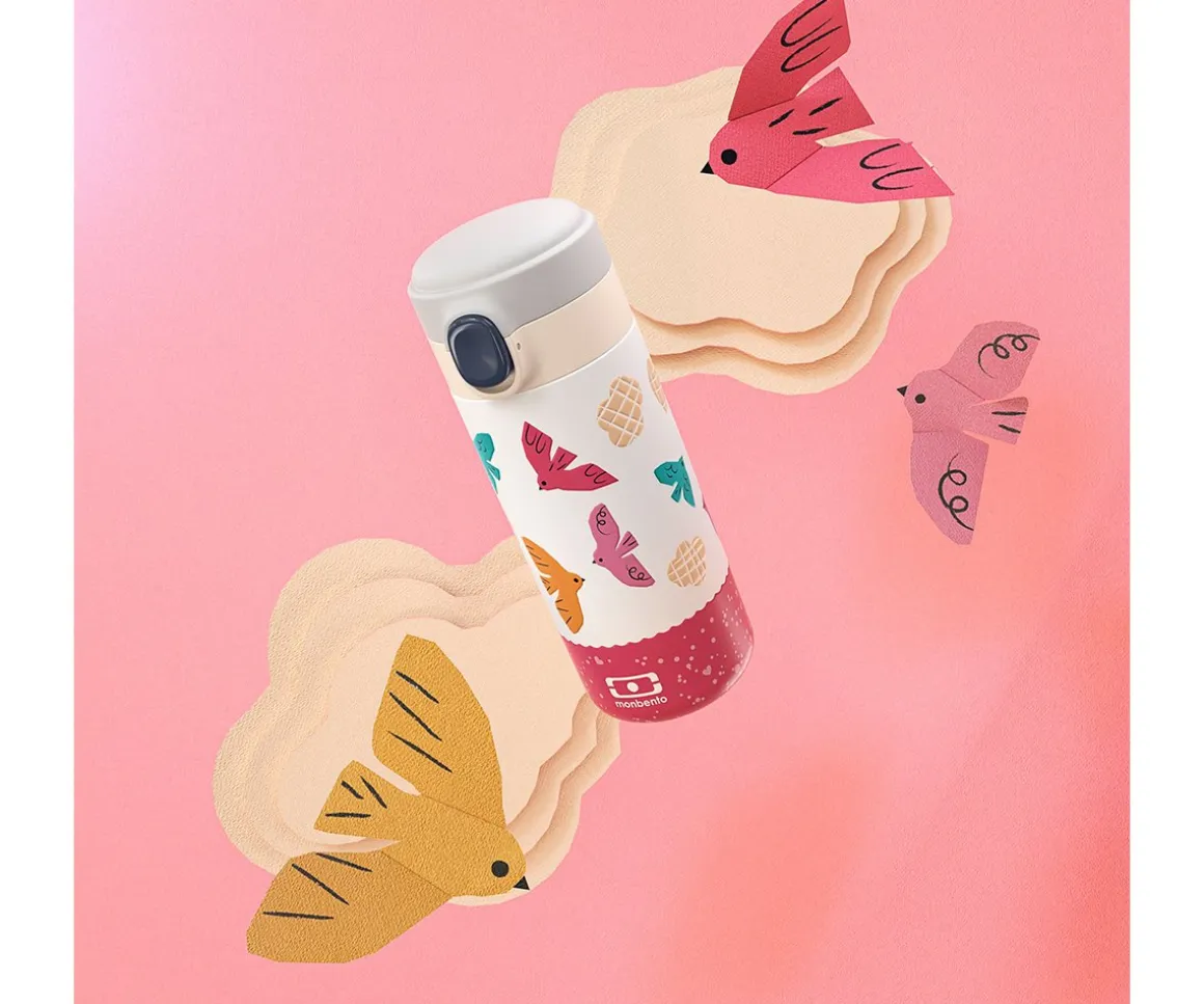 Botella Térmica Acero Inox MB Pop Birds 360ml