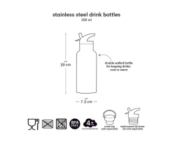 Botella Térmica Acero Pirates 350ml