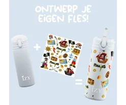 Botella Térmica Acero Piratas Azul 350ml